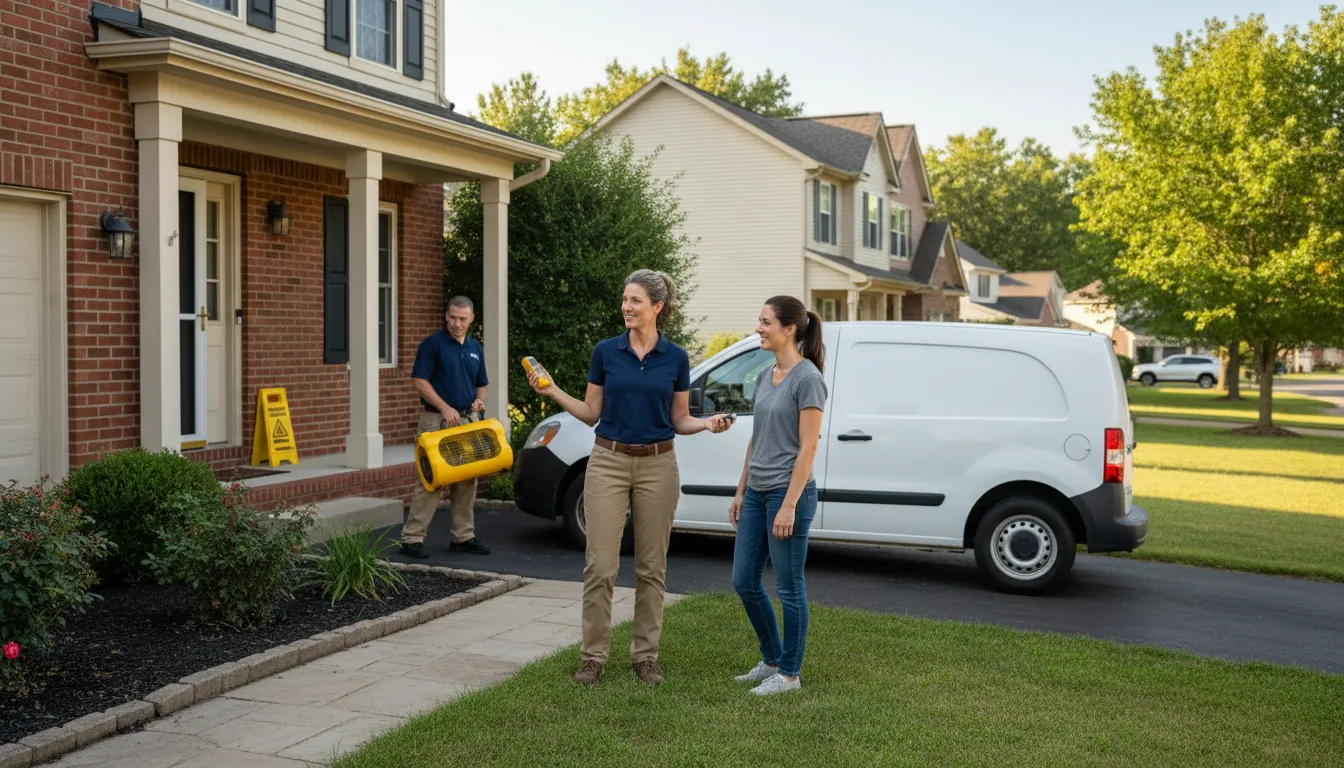 Water restoration image for Water Damage & Restoration Services in Shoreham, NY